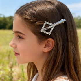 Pearl Rhinestone Hair Clip-2919 (Option: 6926398642919)