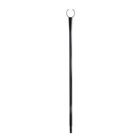Set Of 6 Solar LED String Light Poles With Hooks For Parties & Christmas Decor (Option: Black)