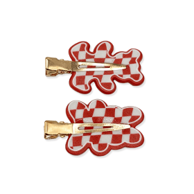 Cartoon Animal Hair Clips Set-Red 9900 (Option: 6926398659900)
