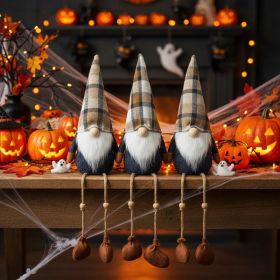 3PCS Set Christmas Gnomes Decorations Harvest & Thanksgiving Home Table Ornaments, Cute Holiday Decorations For Party Gifts, Autumn Farmhouse Gno (Option: Default title)