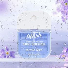 1.2 oz Hand Sanitizer Spray With Bag, (4 Scent) Purple Rain/Peachy Nectar/Fruit Punch/Cherry Pop (60350: 60350-PURPLE_RAIN-1)