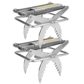 2PCS Easy Setup Mole Traps Outdoor Reusable Scissor Mole Gopher Rodent Control Trap Solid Metal Material For Lawn Garden Yard (Type: Mole Trap)