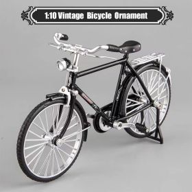 DIY Bicycle Ornament, A Buildable Decorative Piece That Enhances Manual Dexterity, Perfect As A Holiday Gift Or Birthday Present (Option: Black)