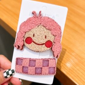 Sweet Girl Hairpin Set-Pink 3893 (Option: 6926398643893)